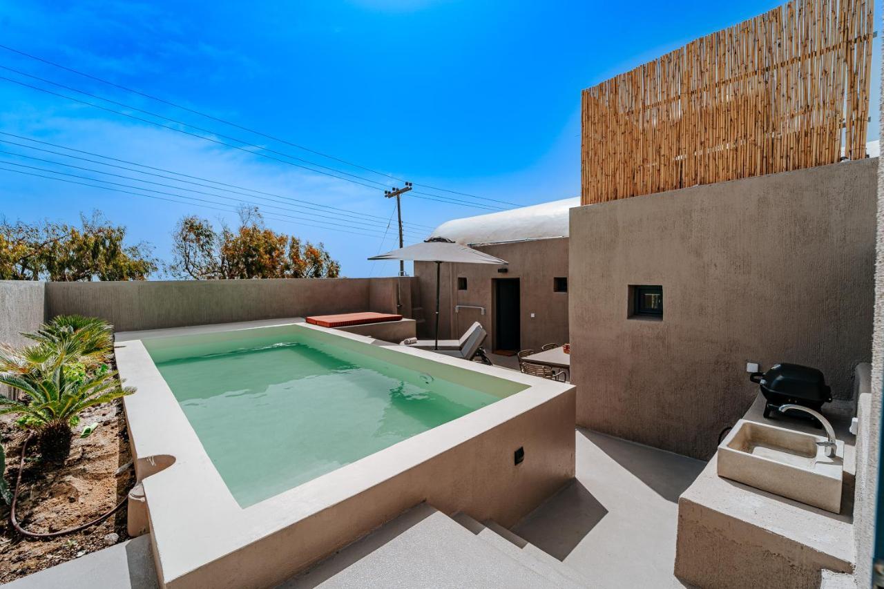 Present Perfect Villa - Private Pool Firostefani Luaran gambar