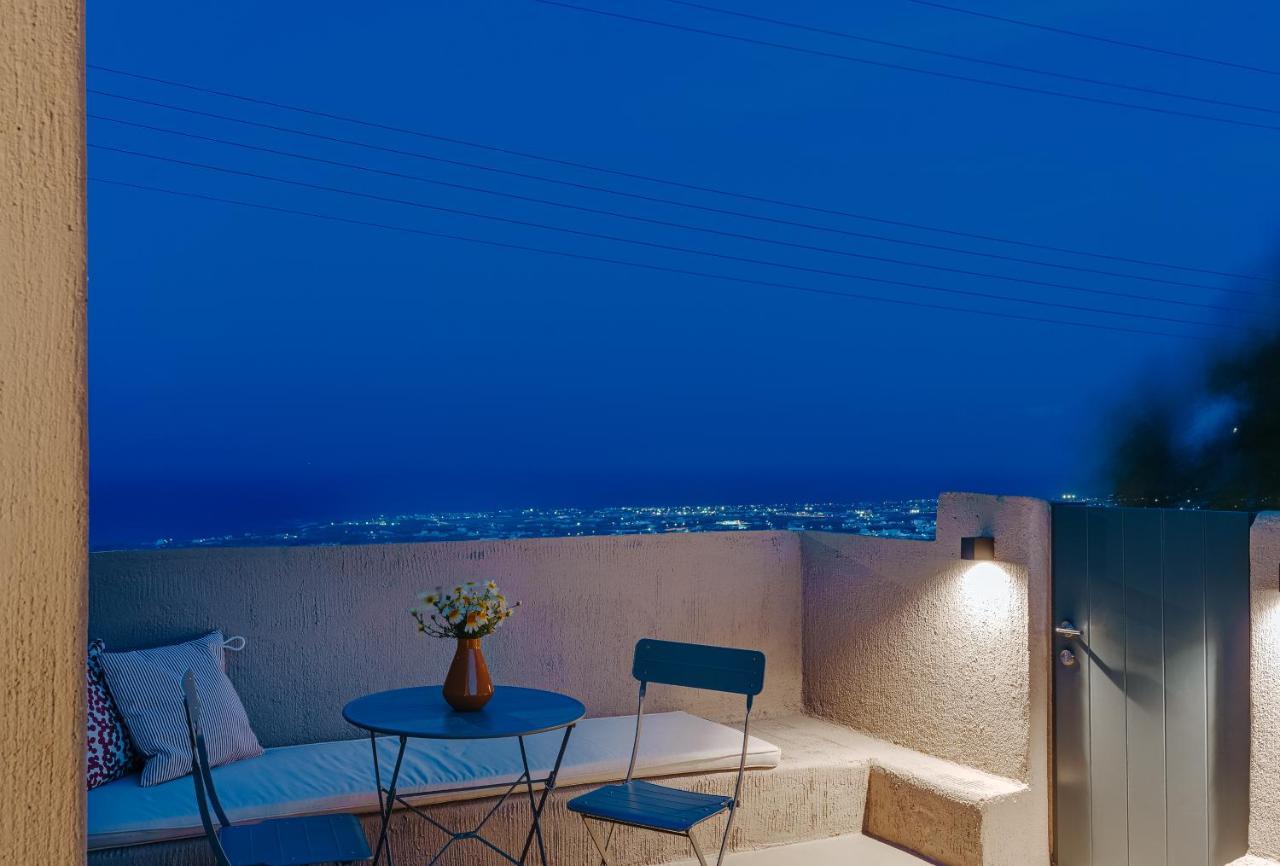 Present Perfect Villa - Private Pool Firostefani Luaran gambar